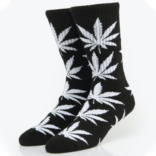 Adult Autumn and Winter Weed Leaf Cotton Couple Socks